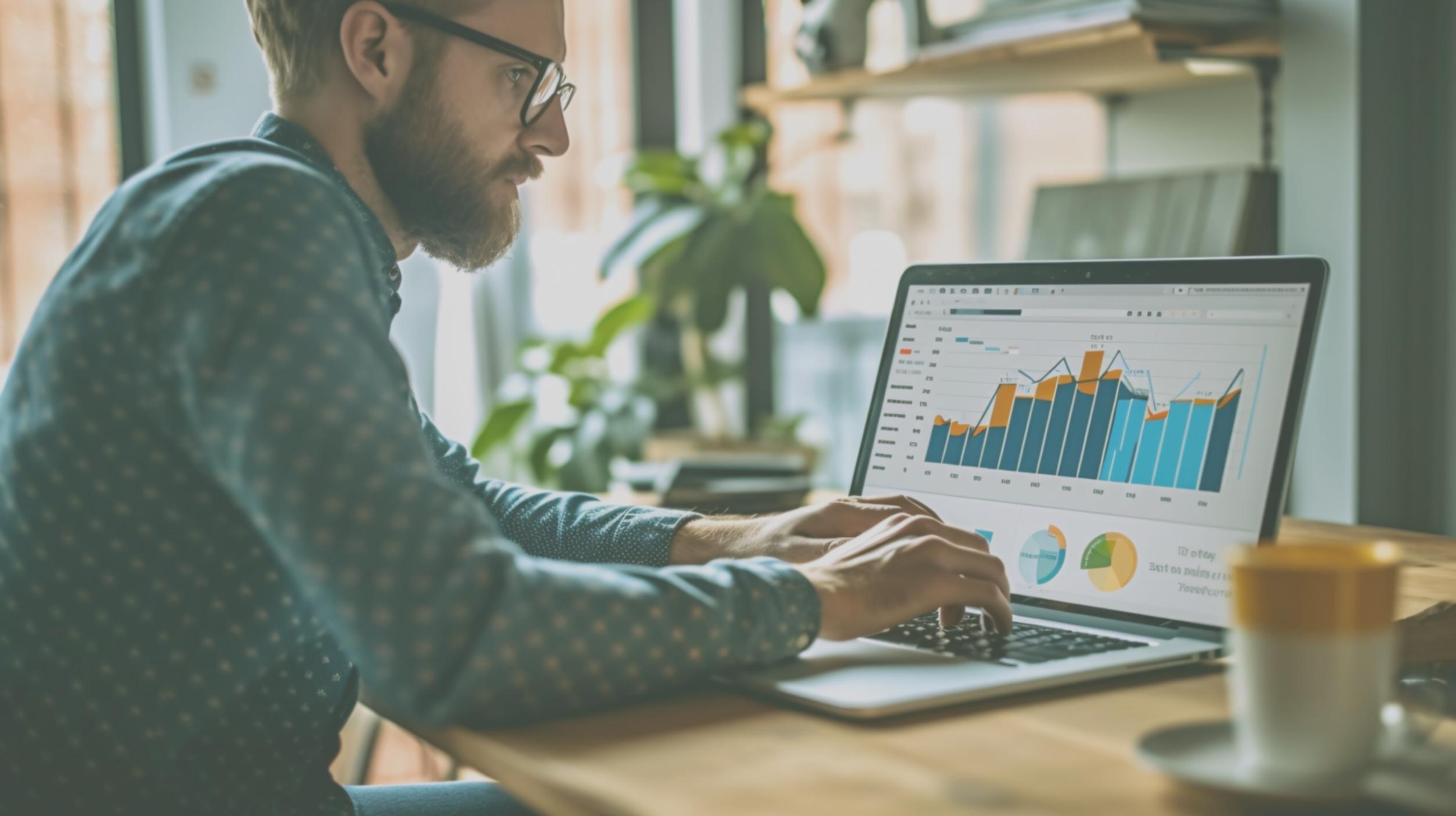Members reviewing detailed financial analysis documentation together